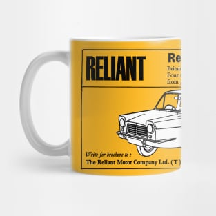 RELIANT REGAL 3/25 - ADVERT Mug